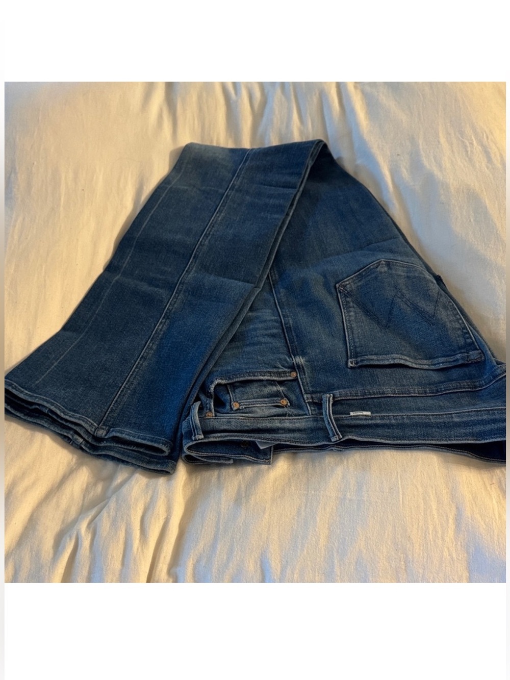 MOTHER Indigo Straight-Leg Women's Jeans